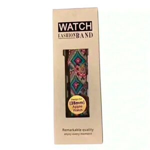 Watch Band 38mm. Printed Silicone